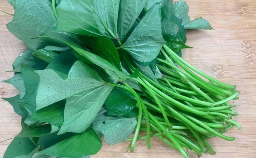 肝癌嬤「地瓜葉1吃法」回診指數狂降　「搭配1水果」醫驚呼：黃金組合