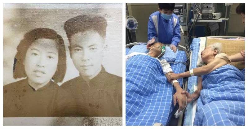 讓我拉拉她的手….92歲老翁臨終前「緊牽老伴雙手」互許來生，結髮68年「最後道別太催淚」