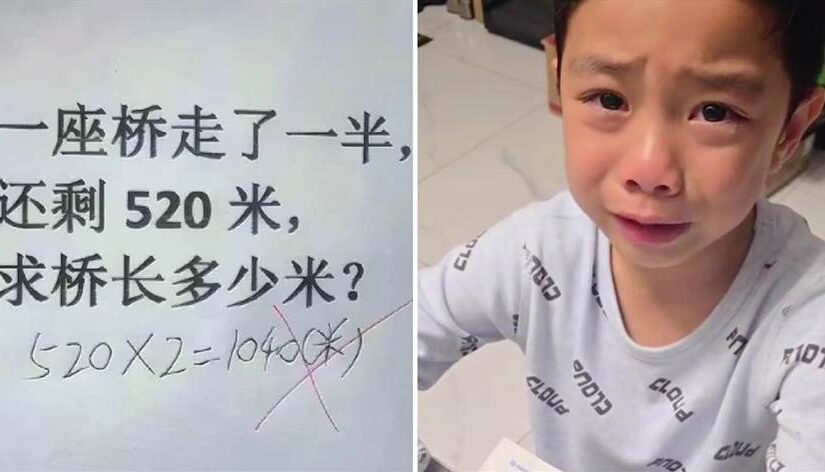 國小數學「520×2=1040」被打叉「全班只有你兒子錯了」老師解釋後，家長啞口無言…