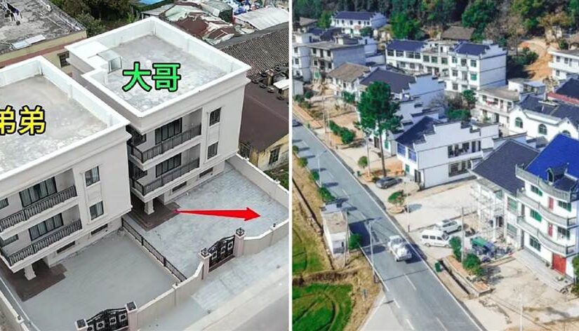 兄弟合蓋新房…圍牆未幹弟急裝「鐵圍欄」寒了心！全靠大嫂「1句話」讓兄弟含淚和解