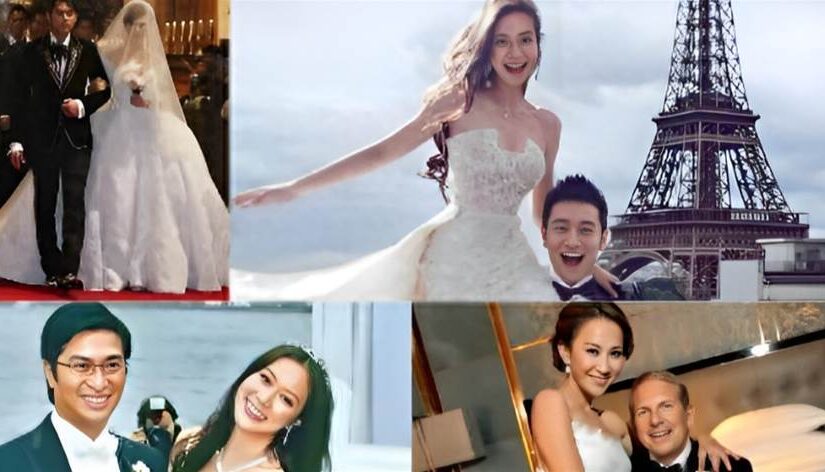 「全球最貴」六大明星婚禮：周杰倫墊底黃曉明第三，第一令人意外：竟然是他