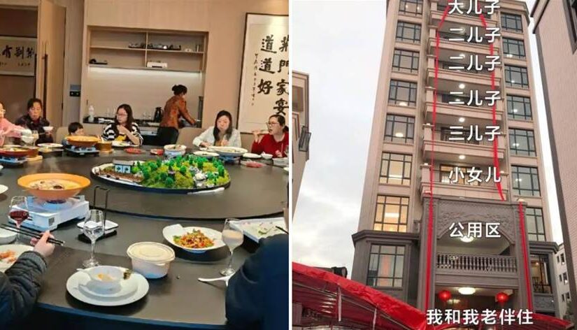 自蓋「八層小別墅」，老兩口住一層，其餘孩子各住一層，二兒媳婦背後說閑話：我家虧了