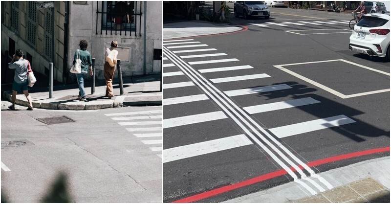 路口大升級！斑馬線「多3條豎白線」幹嘛用，交通部揭「真正用途」
