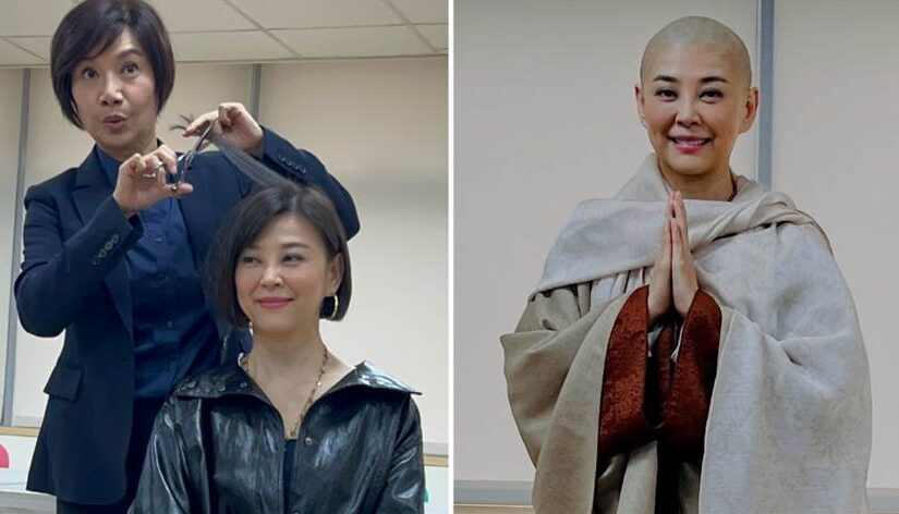 53歲本土劇一姐「突震撼落髮出家」！含淚曝原因「已獲媽媽同意」：回不去了…