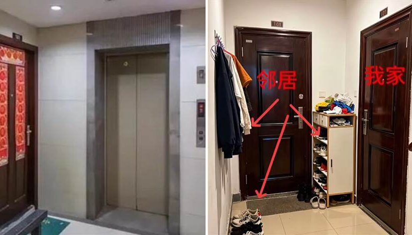 鄰居鞋櫃霸佔公用走廊！她氣炸時兒默默做1件事…隔天對方自動清空