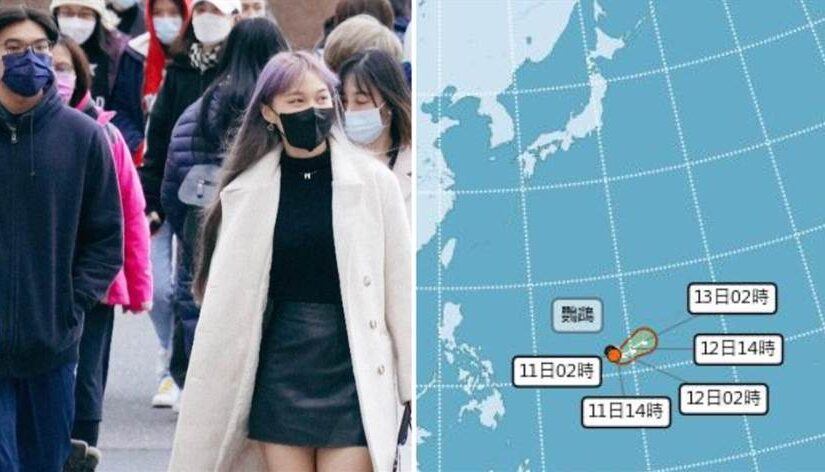 快訊／鸚鵡颱風生成！這天恐「剩8度」