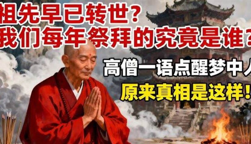 祖先早已轉世，我們每年祭拜的究竟是誰？高僧一語點醒夢中人，原來真相是這樣！