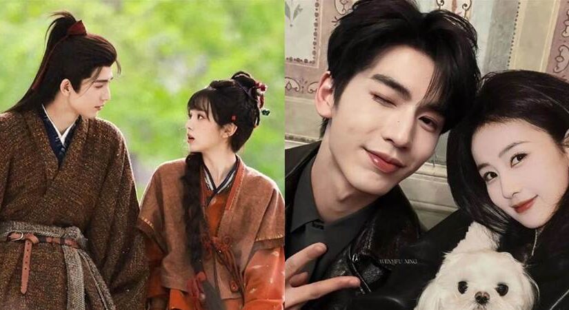 張凌赫搭檔的8個女演員cp感排名，白鹿第3，田曦薇第2，第1是她