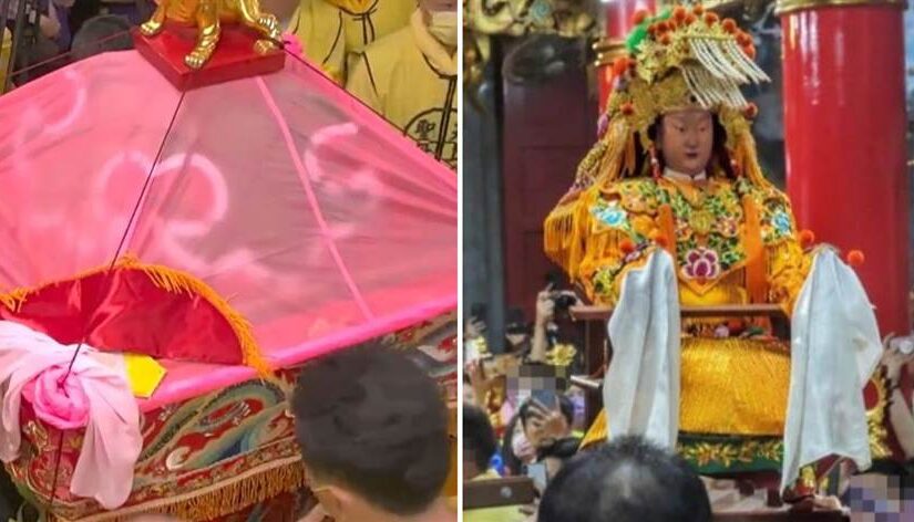 白沙屯媽祖爆「鑾轎人為控制」！媽祖親自「給4聖杯證實」信徒傻眼，拱天宮爆氣說話了