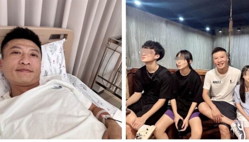 妻才罹癌過世！53歲男星驚傳「頭部長腫瘤」緊急開刀，「手術耗費8小時」兒女病房外淚崩：別帶走爸爸…