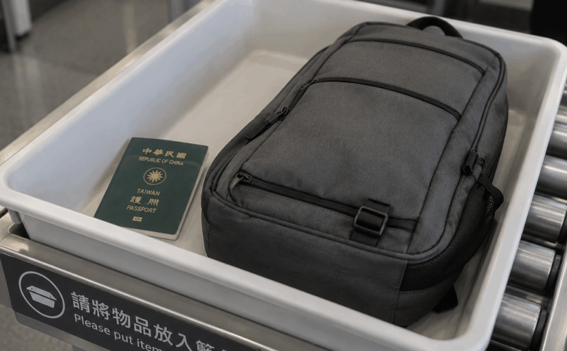 搭機注意！過安檢「把護照放進籃子」慘了