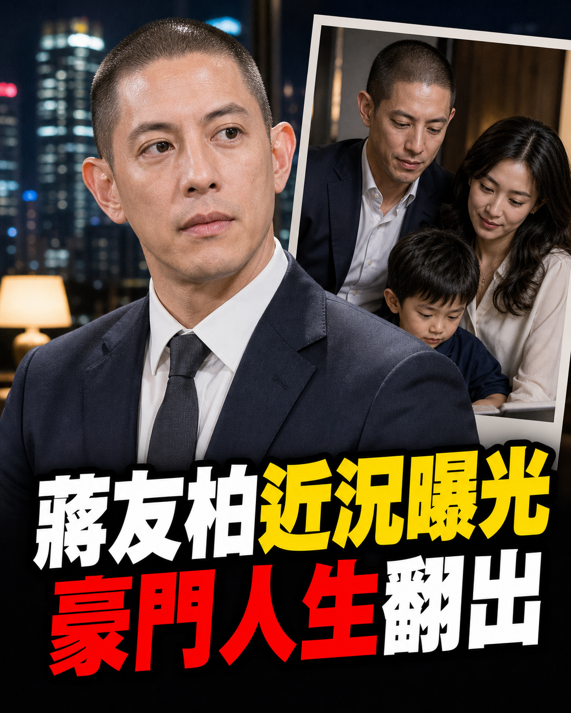蔣友柏49歲近況曝光變化太大,婚姻風波與豪門人生再被翻出