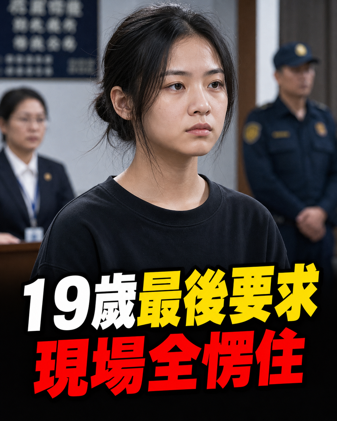 19歲吳曉麗喊出「最後要求」,現場人員聽完全愣住
