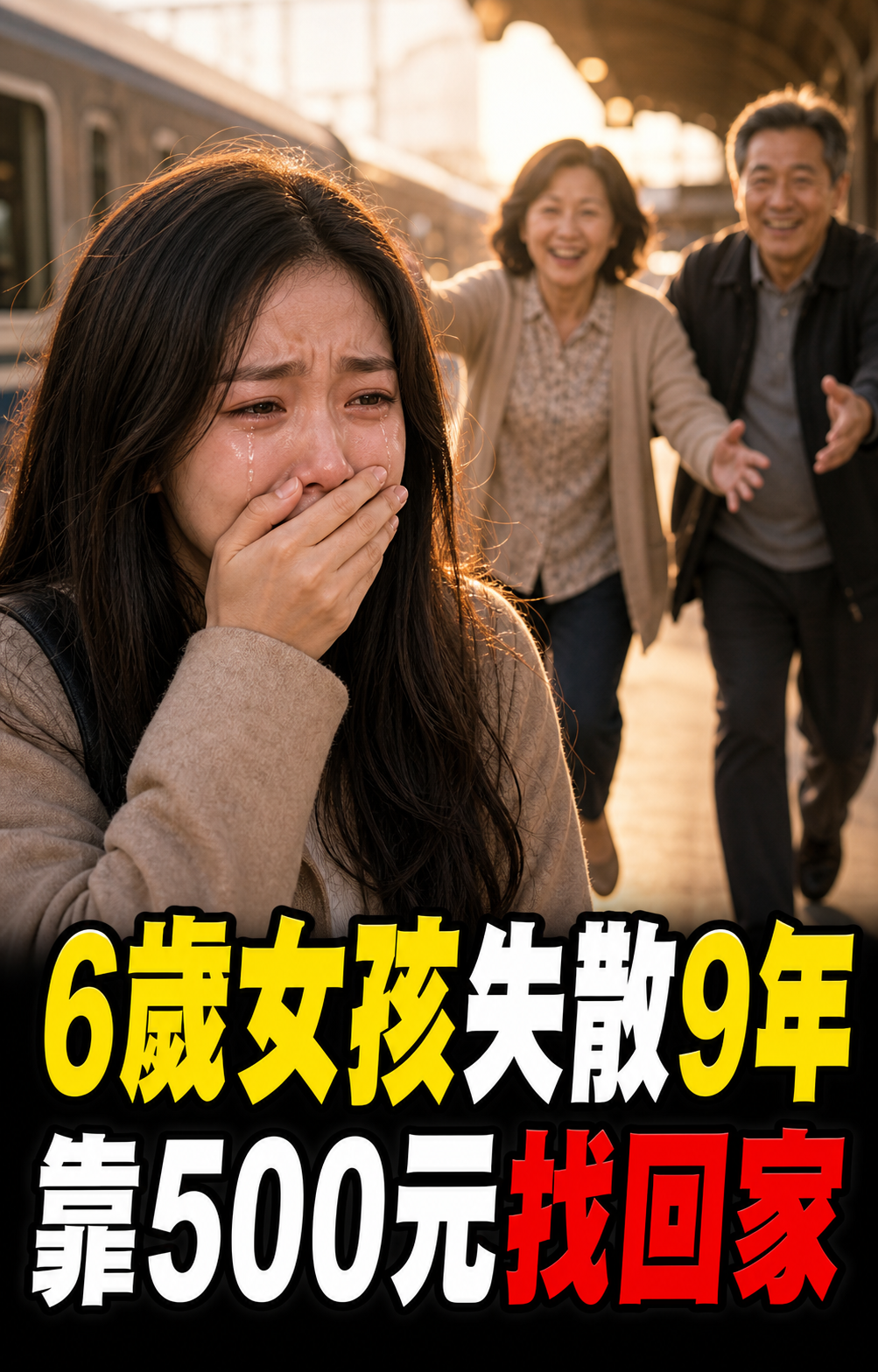 6歲女孩失散9年仍記住回家路,靠500元把自己帶回家