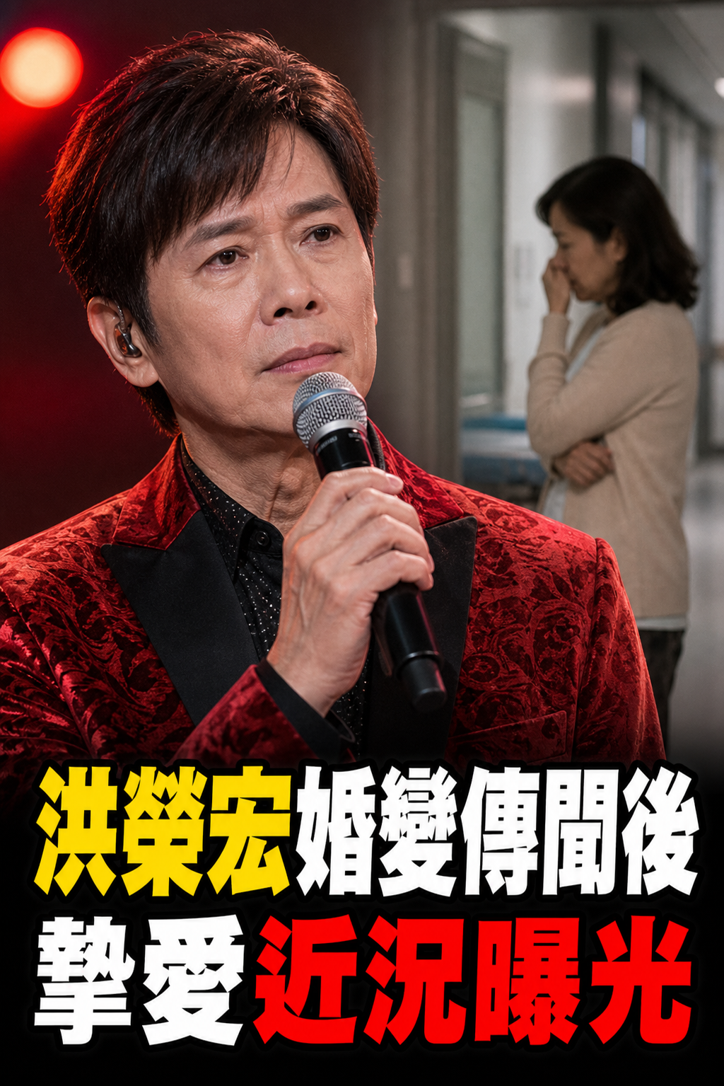 洪榮宏婚變傳聞後摯愛送醫，本人出面回應近況