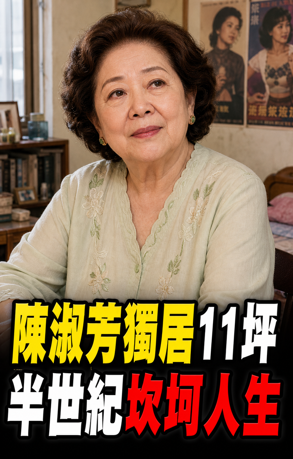 84歲陳淑芳獨居11坪小屋,半世紀人生起伏藏著一段苦