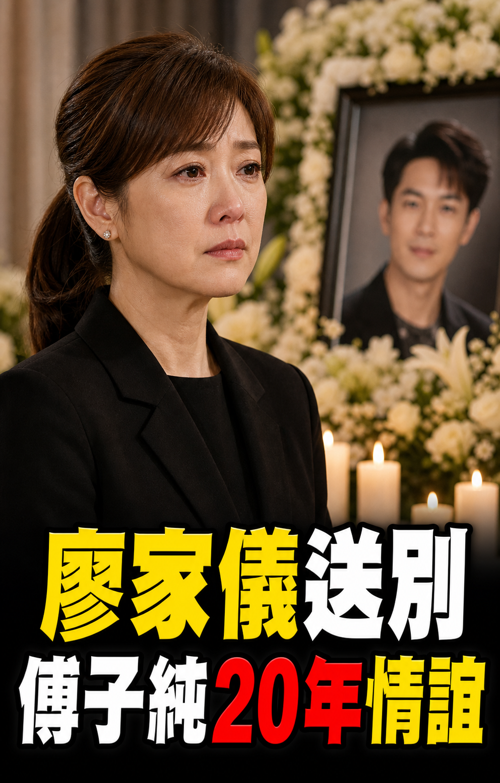 廖家儀送別傅子純,20年情誼與遺孀近況惹人鼻酸