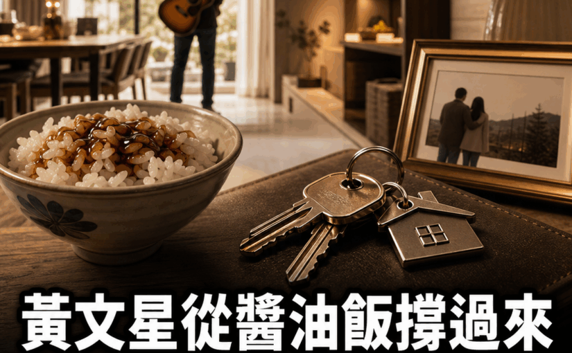 黃文星從醬油拌飯撐到買第二棟房，43歲全聽老婆，「新家美到像樣品屋」