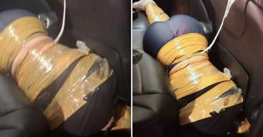 車禍後座驚見她被綑綁?真相曝光全場發寒????????