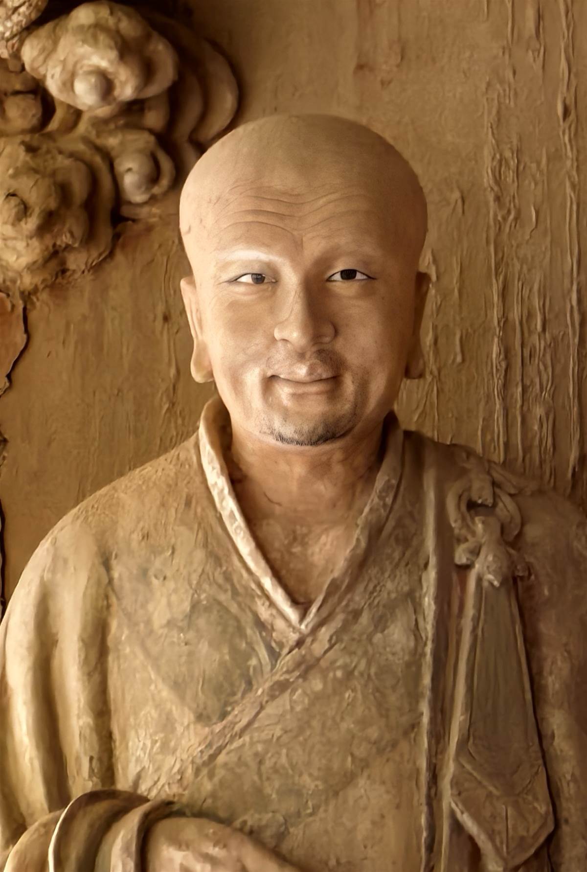 羅漢像「眼神穿透人心」不敢對視!網嚇壞:太像真人,神技出土驚呆萬人
