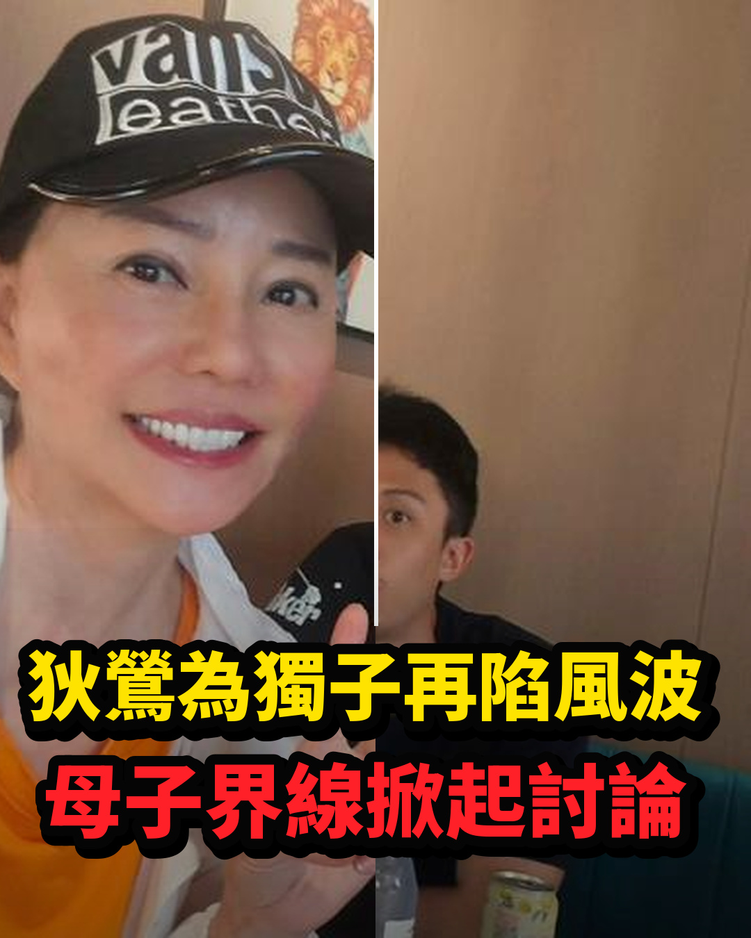孫安佐再捲法律風波,狄鶯過往親子互動被翻出,母子界線引發外界討論