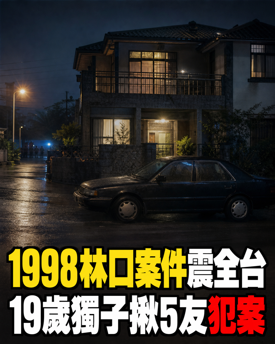 1998年林口案件震驚全台,19歲獨子揪5友對父母下手,法庭結果留下沉重警示