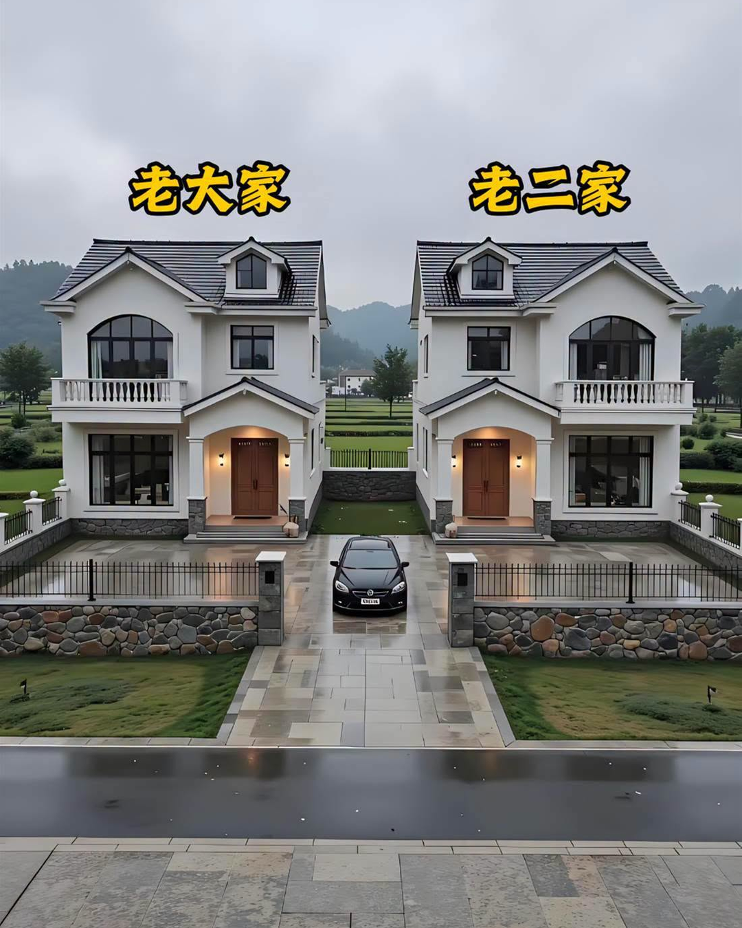 公婆出資給兄弟倆蓋房,大嫂當場怒喊「偏心」!照片放大後,眾人終於看懂她為何不滿
