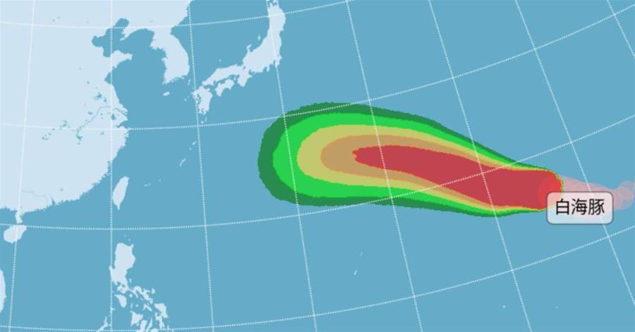 快訊/白海豚路徑又變!恐直衝台灣家門口