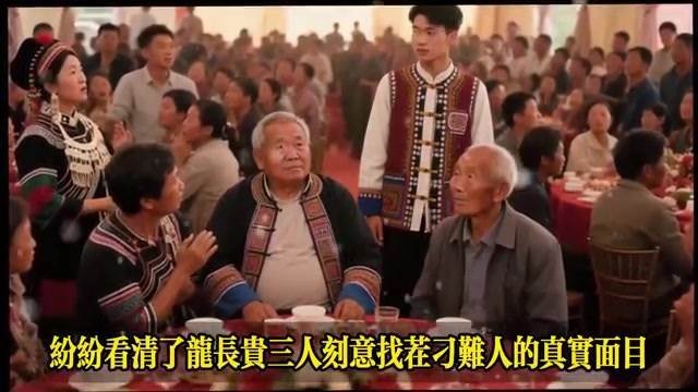 臺灣男子旅行遇苗族婚宴,隨禮800元入席,離開前被伴娘攔下