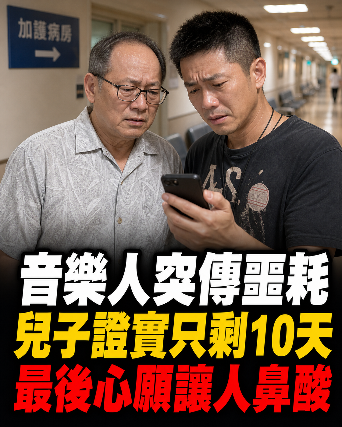 林隆璇突傳噩耗「兒子證實只剩10天」最後心願讓人鼻酸