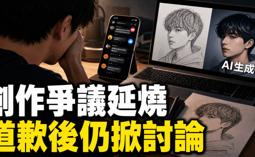 蔡阿嘎創作爭議延燒：道歉之後仍考驗公眾溝通