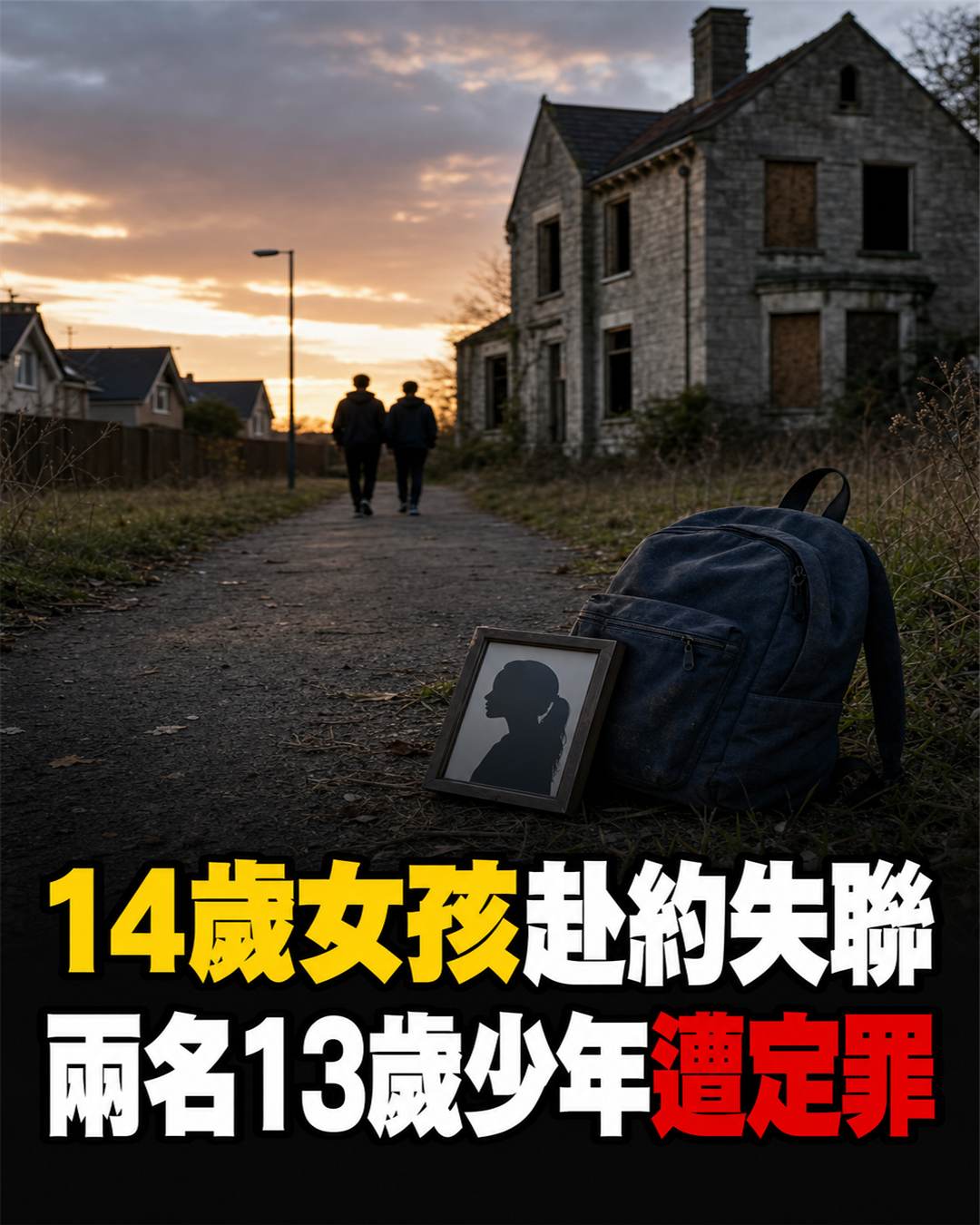 愛爾蘭14歲女孩赴約後失聯，兩名13歲少年遭定罪，判決與未成年隱私爭議延燒多年