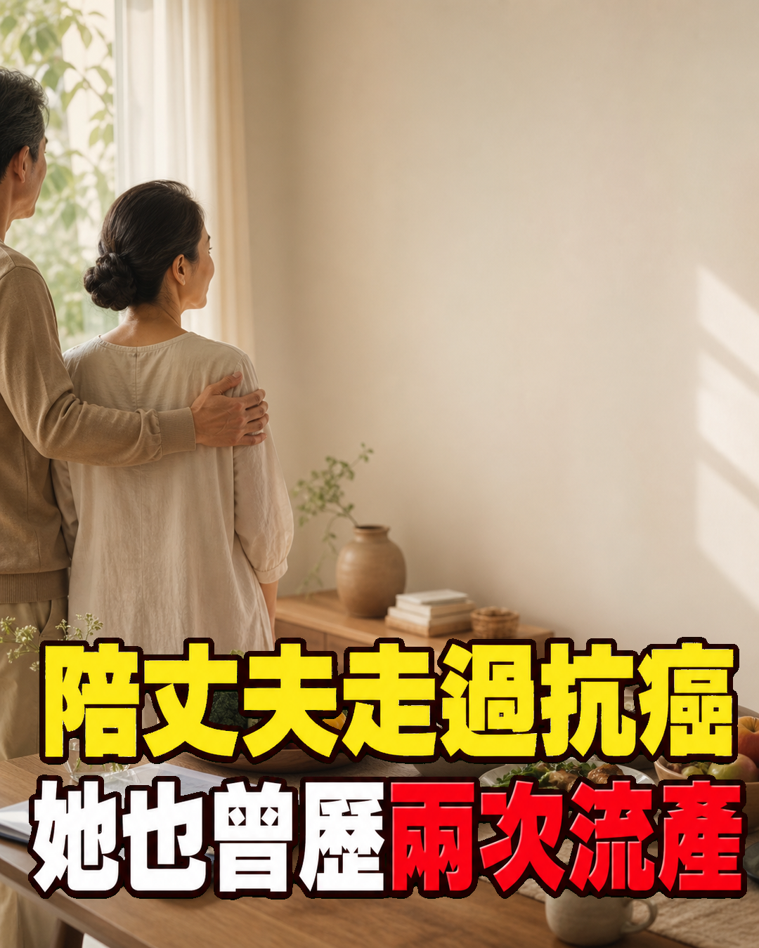 陳月卿曾歷兩次流產、陪丈夫走過肝癌治療，72歲回望30多年婚姻
