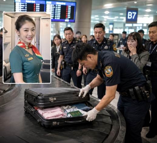 台灣空姐離奇失蹤10年,她的行李箱卻突然出現在機場轉盤,員警開啟後全場震驚!