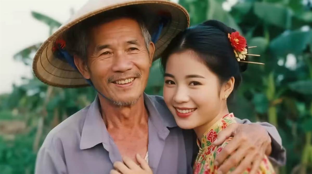 台灣60歲農場主娶20歲越南女孩，穀倉裡一碗河粉後的人生轉折