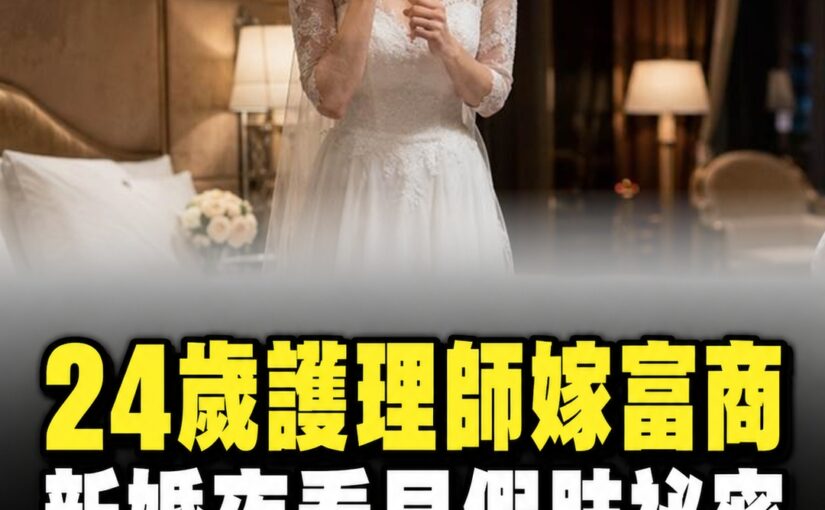 臺中24歲女護理師嫁給76歲百億富商，新婚夜丈夫脫下假肢，她只看一眼就躲進浴室報警
