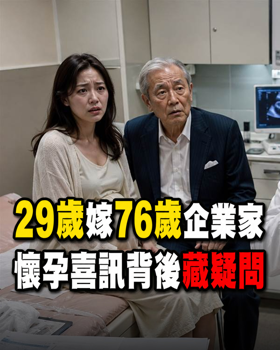 桃園一名29歲女子,與一位76歲企業家結婚不久後順利懷孕。外界原以為,這只是豪門迎來「老來得子」的喜訊,夫妻倆也一直相信,腹中的孩子是兩人自然受孕所得。