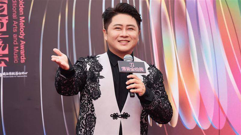 陳昭瑋在活動現場主持