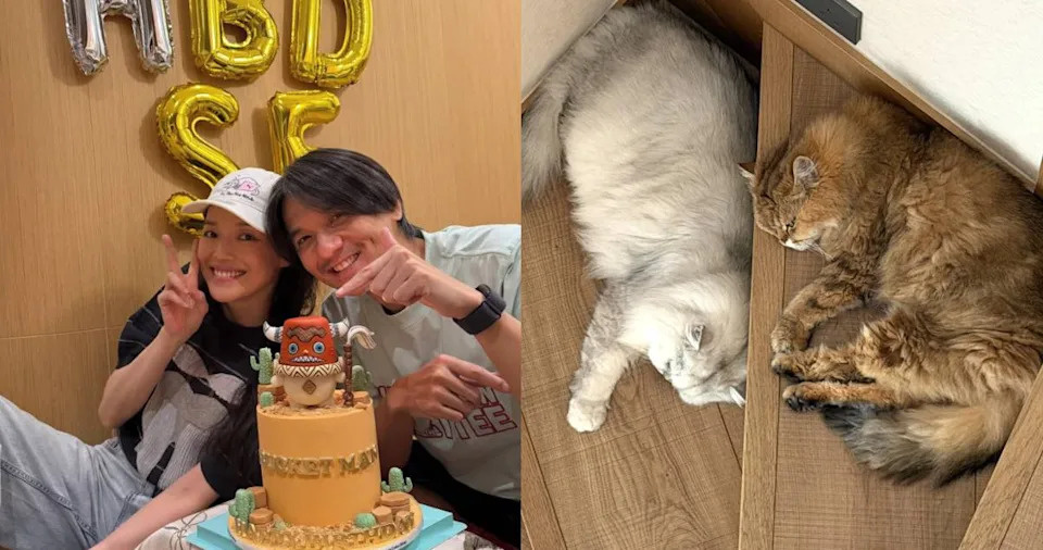 馮德倫迎52歲生日,舒淇一張「一家四口照」掀熱議,兩位神秘成員搶走焦點