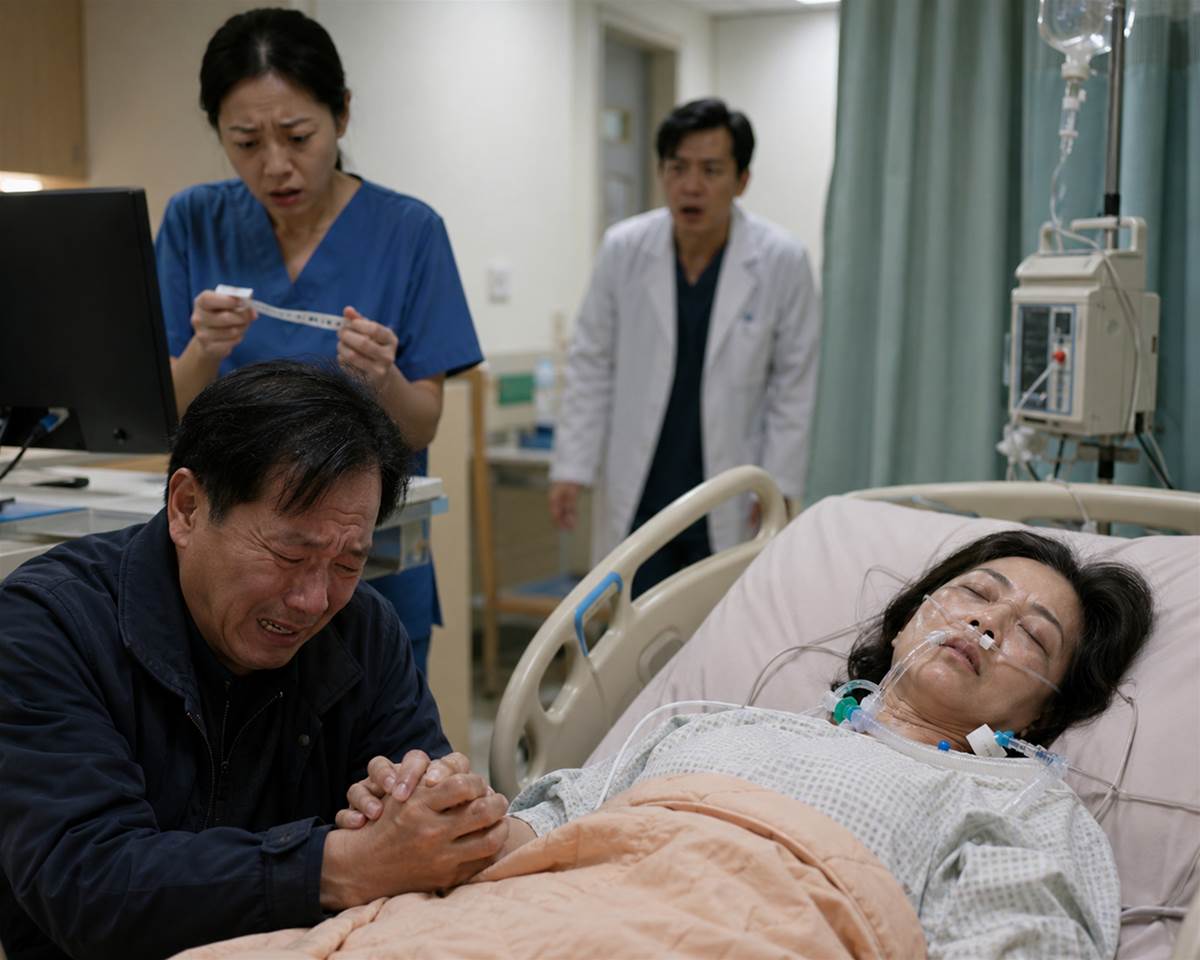 臺中男子照顧昏迷妻子7年，醫院換系統後護士發現她身分不對