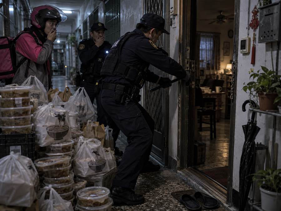 高雄78歲獨居阿公每天凌晨固定叫8碗牛肉麵,連續2個月!外送員發現每次都沒人出來拿,報警破門後全安靜