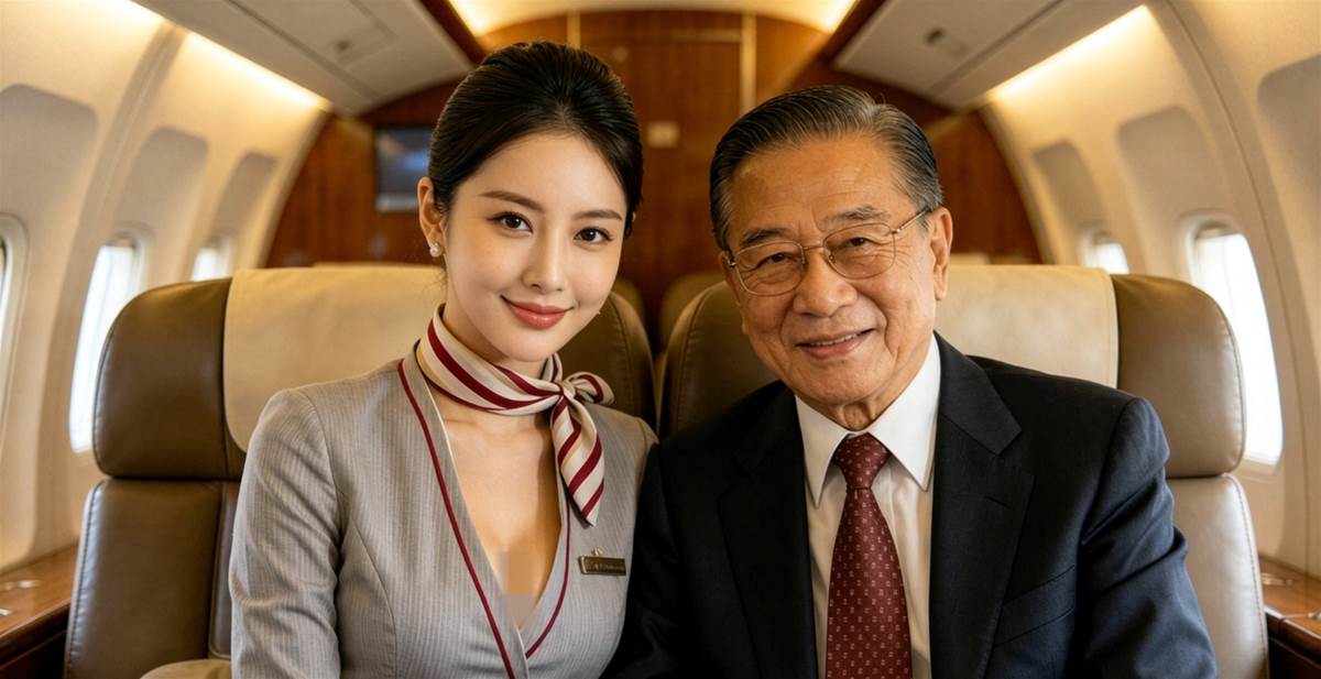 25歲空姐嫁66歲億萬富翁,新婚第一夜打開保險櫃,裡面的文件讓她背脊發冷
