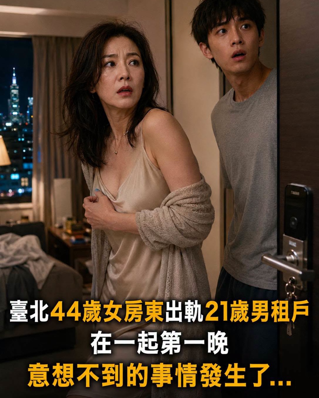 44歲女房東遇上21歲男租戶,第一晚之後她徹夜難眠,租屋關係竟變了調