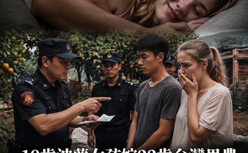 19歲波蘭女孩嫁22歲台灣果農，夜夜折騰到天亮，2年後警方上門，才發現驚天秘密！
