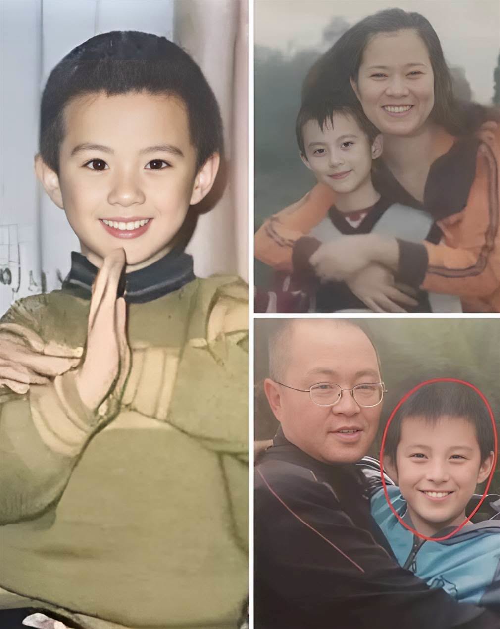 王鶴棣爸媽相貌平凡,18歲出道一路翻身,如今成一線男星,童年照曝光