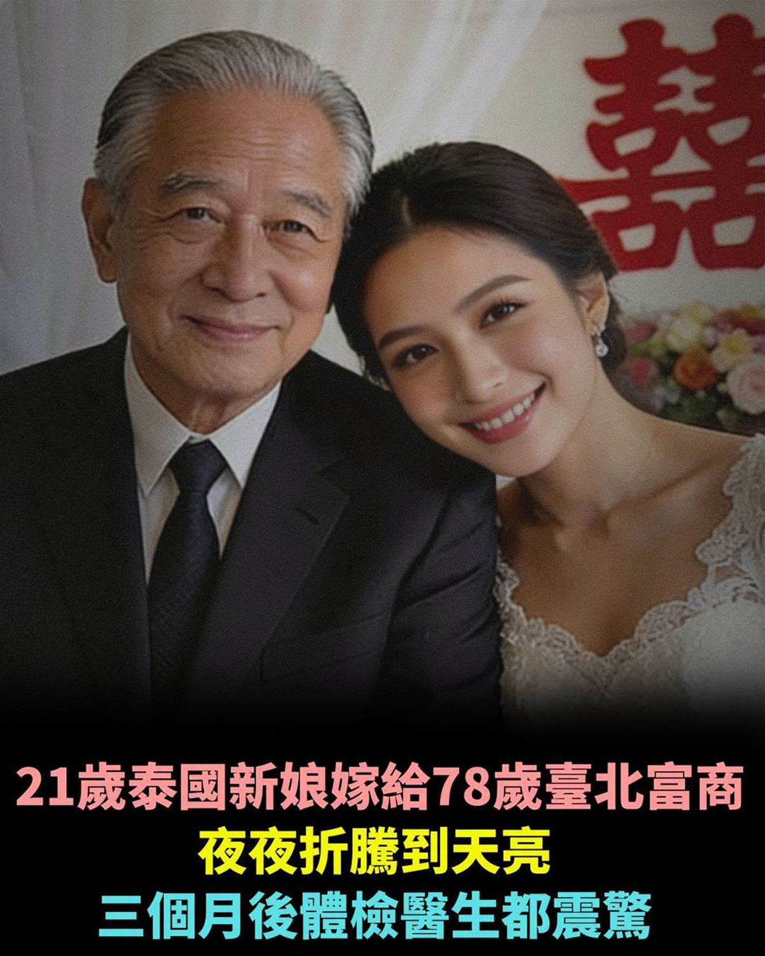 21歲泰國新娘嫁78歲台北富商,原配與侄子輪番設局,她卻拿出一份份證據反守為攻