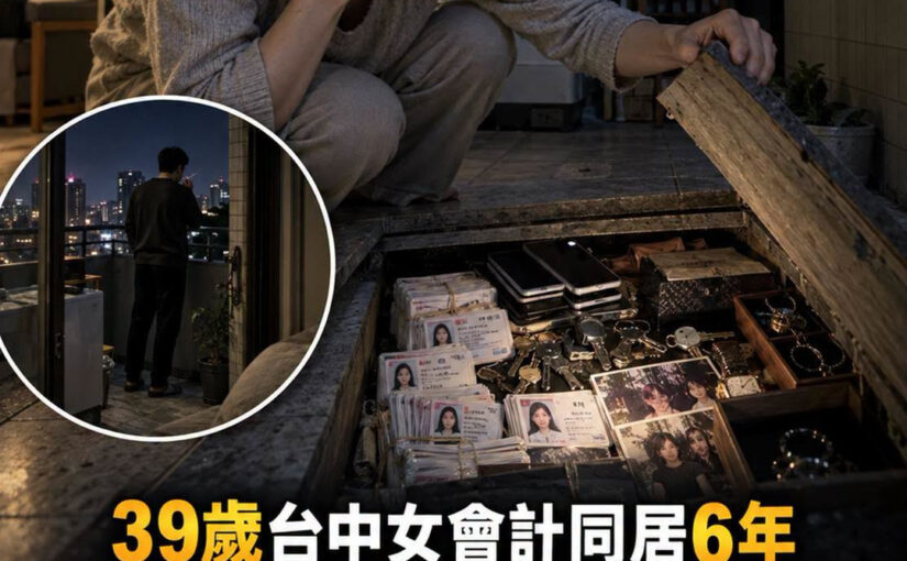 39歲女會計盯上男友陽台習慣，天天反鎖30分鐘，掀開地板後看見的行李箱讓她不敢出聲