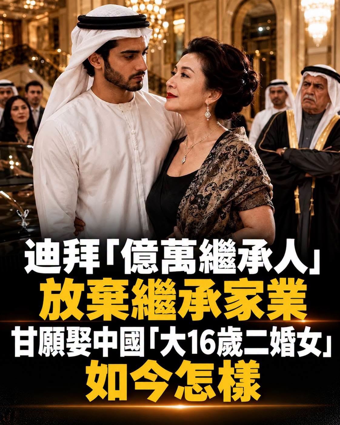 杜拜富二代與單親媽媽封面