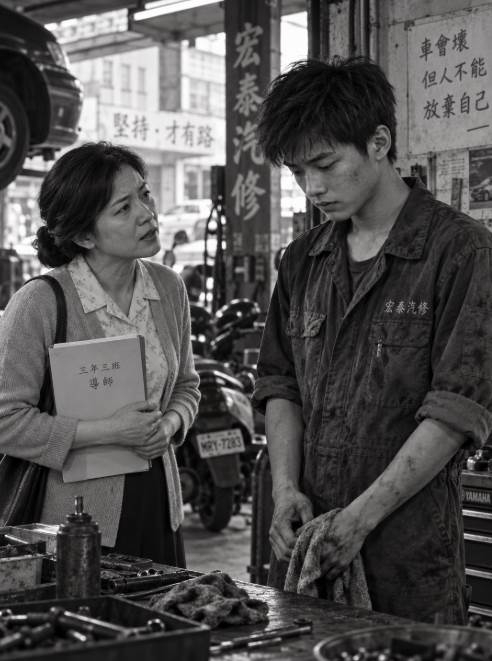 修車師傅與老師封面