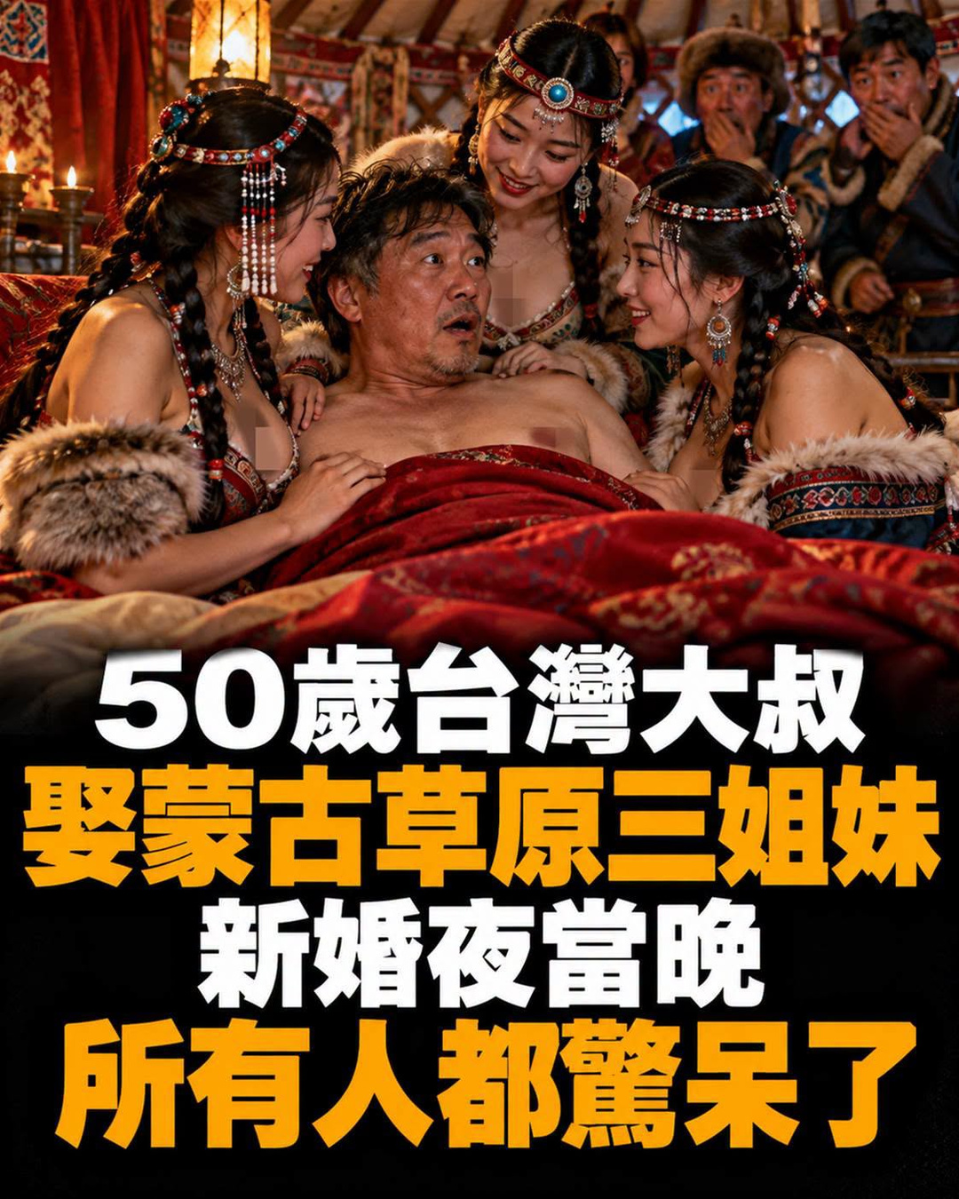 離婚後獨自闖蒙古草原，50多歲張志豪面對三姊妹邀請，最後做出意外決定